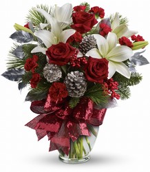 Holiday Enchantment Bouquet from Swindler and Sons Florists in Wilmington, OH